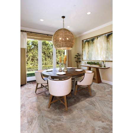 Msi Napa Beige 12 In. X 24 In. Glazed Ceramic Floor And Wall Tile, 8PK ZOR-PT-0324